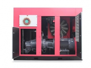 雙螺桿空壓機(jī)兩級(jí)壓縮永磁變頻螺桿式空壓機(jī)